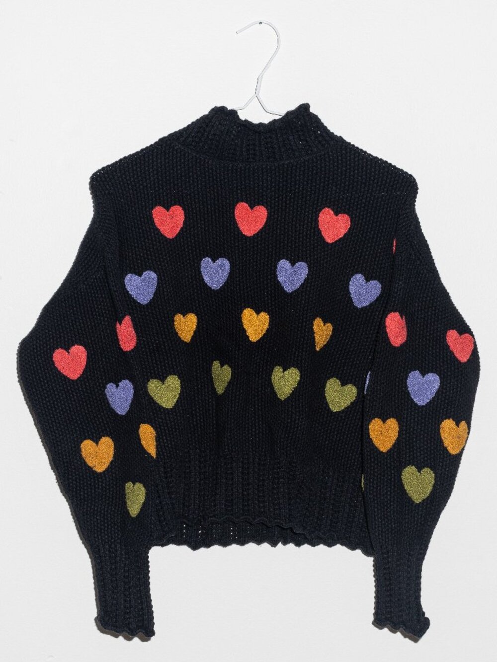 Anthropologie |  *RARE FIND* | Find Me Now "Love For All" Heart Sweater
